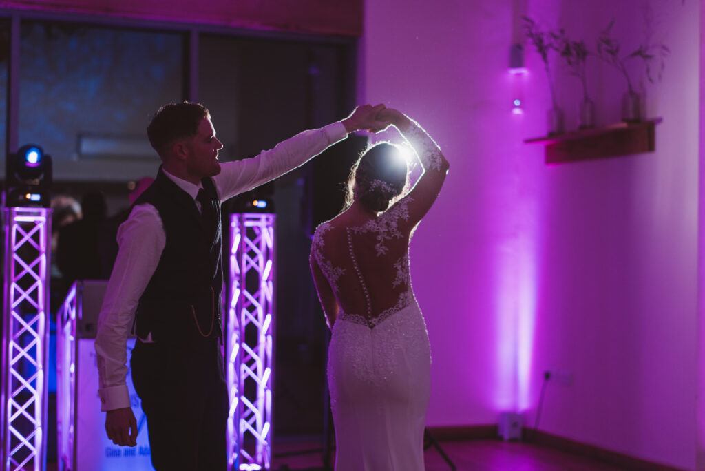 Your first dance at Millbridge Court could look like this