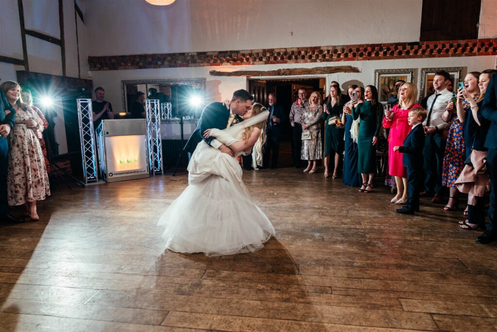 First dance at Lainston House with Hampshire Event DJs 