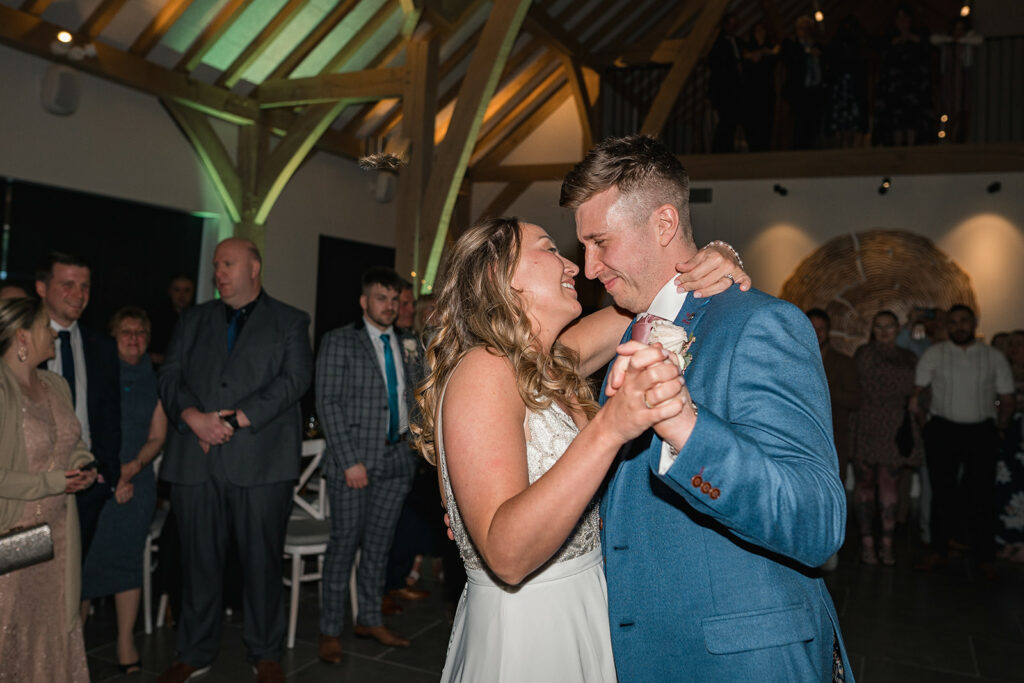 First dance at The Post Barn